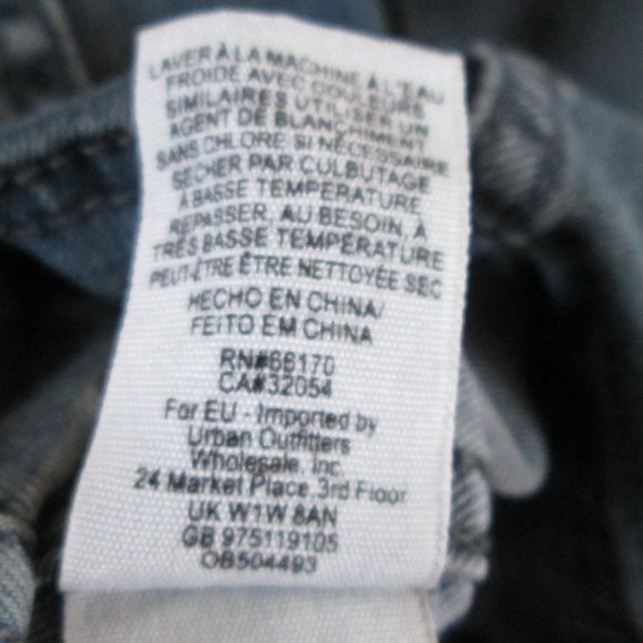 Free People Womens Slightly Faded Navy Blue Mini Skirt Size 4 Pre-owned - Picture 7 of 8